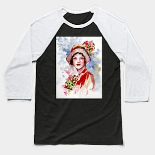 Portrait of a girl Baseball T-Shirt